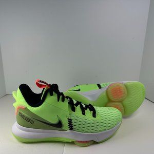Nike Lebron Witness V Shoes "Grinch" Lime Glow Black CQ9380-300 Men's New